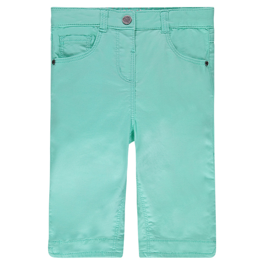 Pantacourt en twill uni 