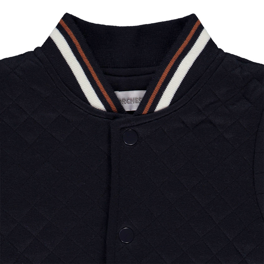 Gekleed teddy vest voor babyjongen 