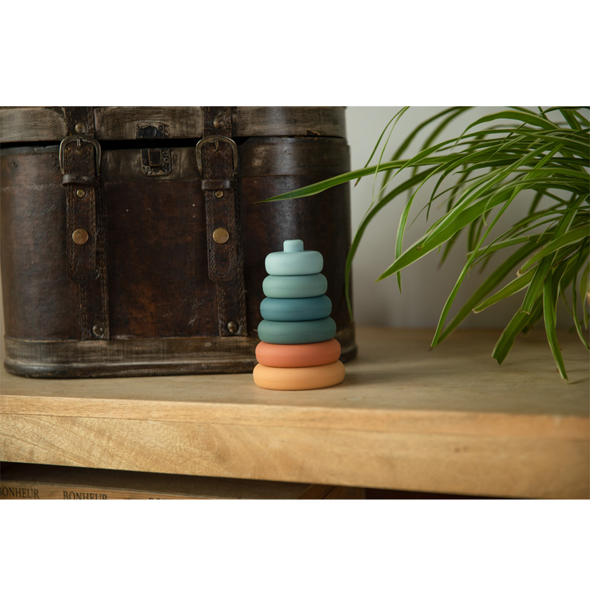 Tour à empiler en silicone 