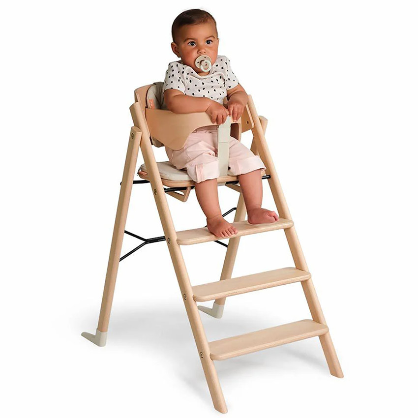 Hoge stoel Kaos Klapp evolutief opvouwbaar Eik 