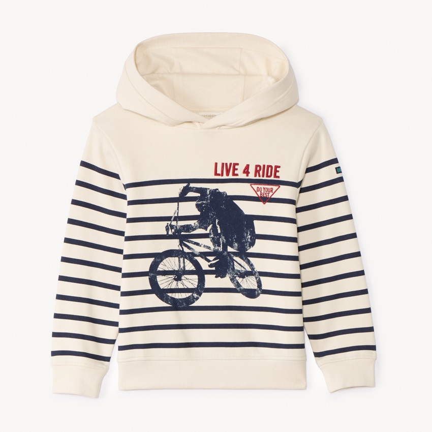Sweatshirt met maritiem motief voor jongens 
