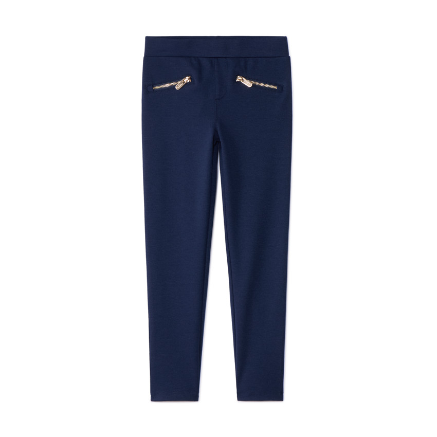 Jegging milano à fausses poches zippées pour fille 