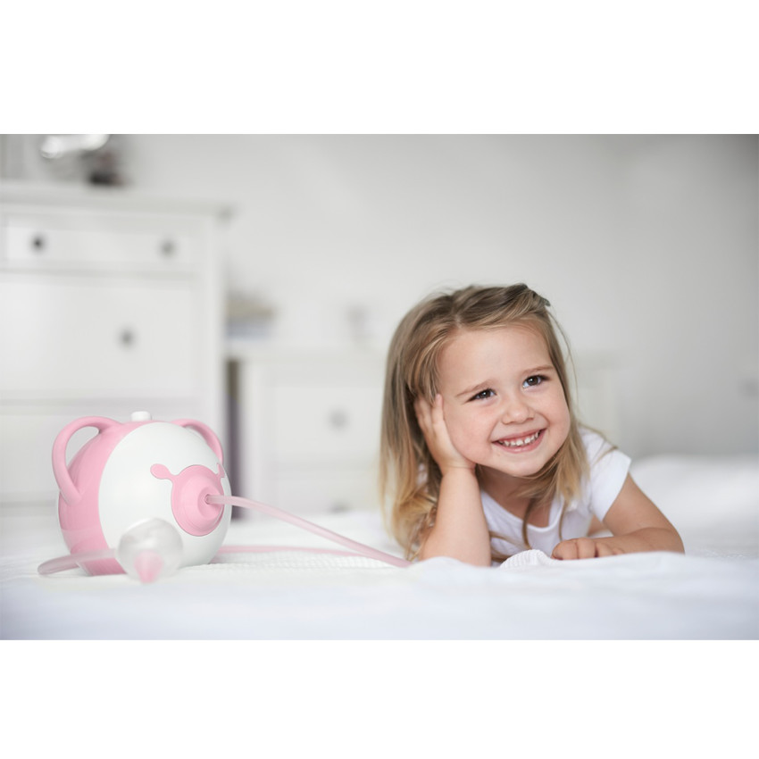 Mouche-bébé Pro électrique - Rose 