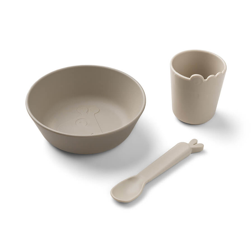 Kit vaisselle premier repas Kiddish sable 