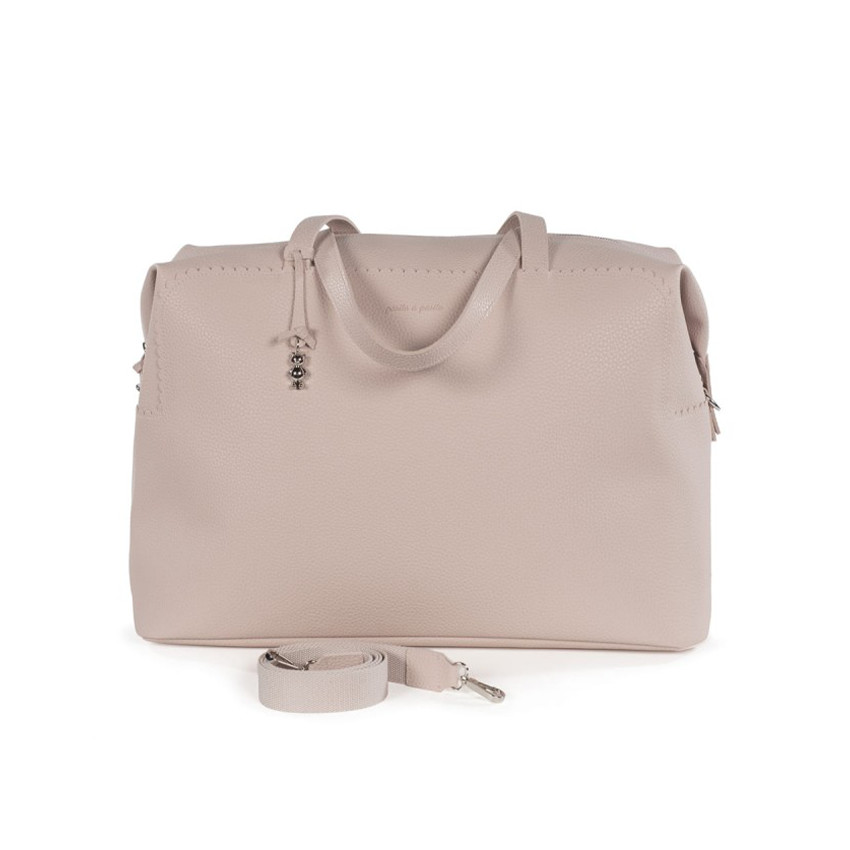 Sac à langer XL Icon Simili cuir Rose 