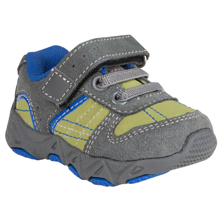 Baskets in suedine veters met klittenband 