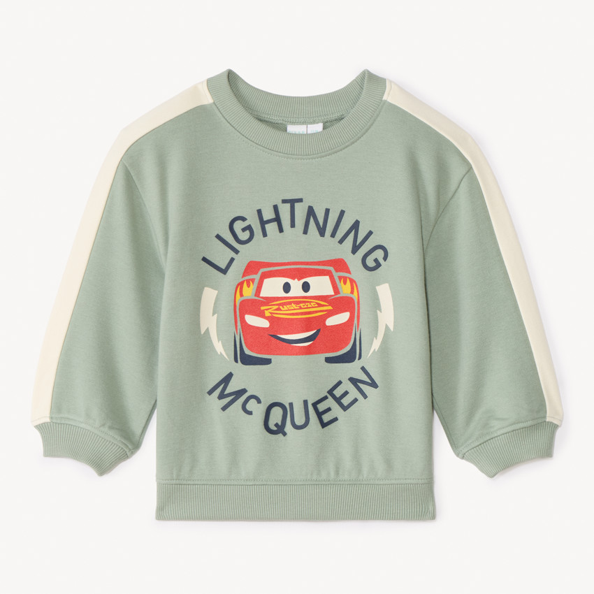 Oversized fleece sweatshirt Cars Disney-Pixar voor babyjongen 