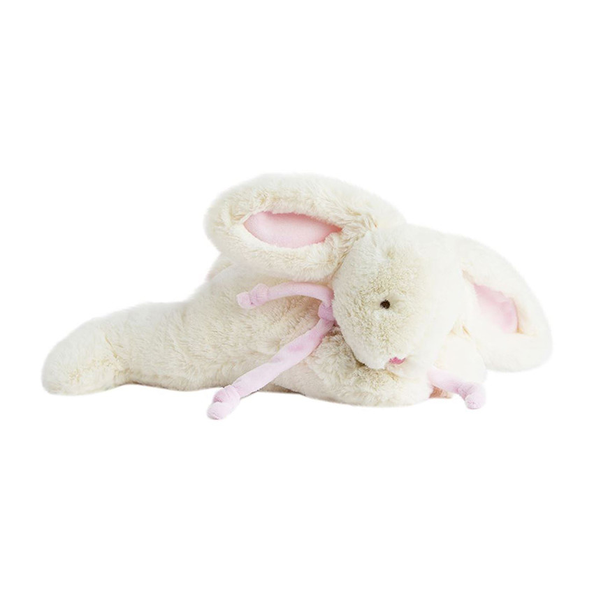 Peluche lapin Bonbon 30 cm rose 