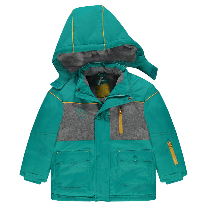 Blouson de ski imperméable doublé micropolaire 
