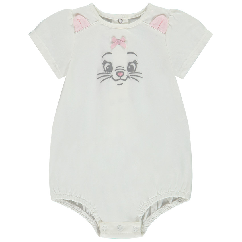 Combishort met oren en print Marie Disney voor baby meisjes 