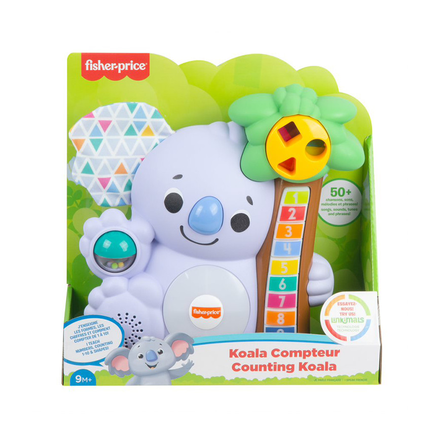 Jouet d'éveil interactif Nicolas le Koala 