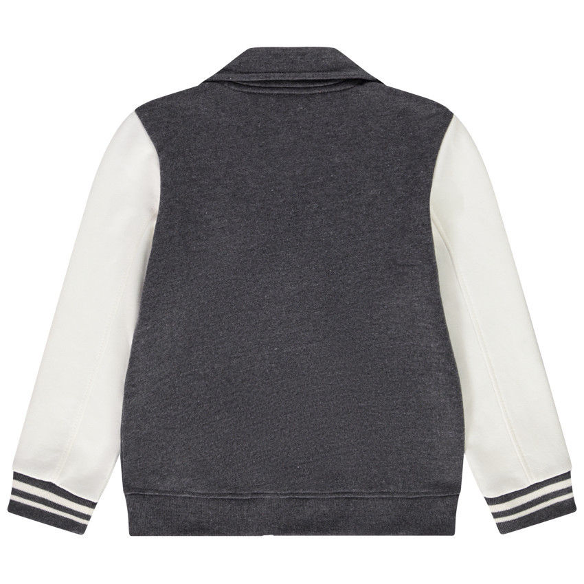 Perfecto en molleton brossé effet color block pour garçon 