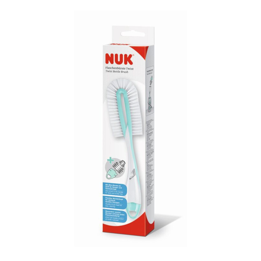 Goupillon 2 en 1 extra plat et flexible 
