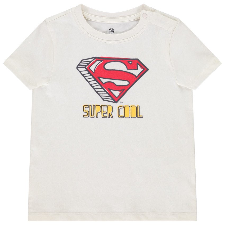 T-shirt manches courtes Superman Warner pour bébé garçon 