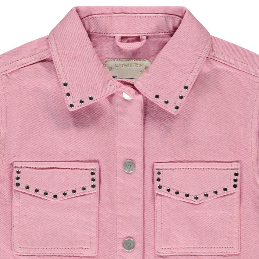 Jas zonder mouwen met fantasie-studs voor meisjes 