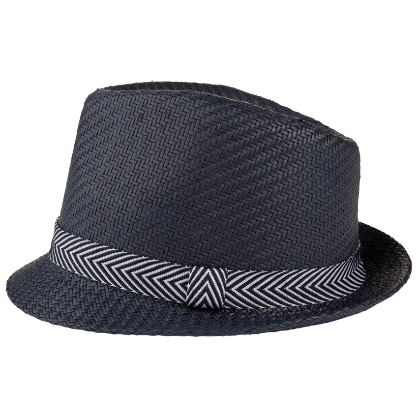 Vlecht Borsalino met gevlochten galon voor jongen 