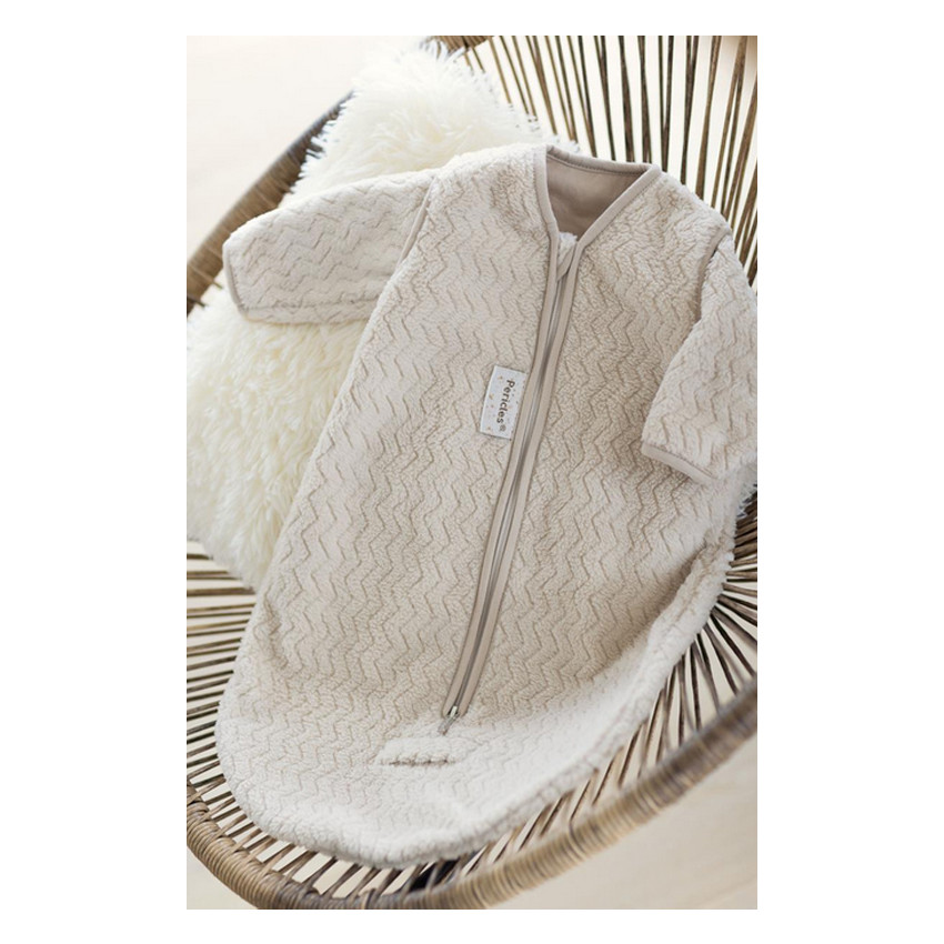 Gigoteuse avec manches amovibles 60 cm - Macchiato Teddy 