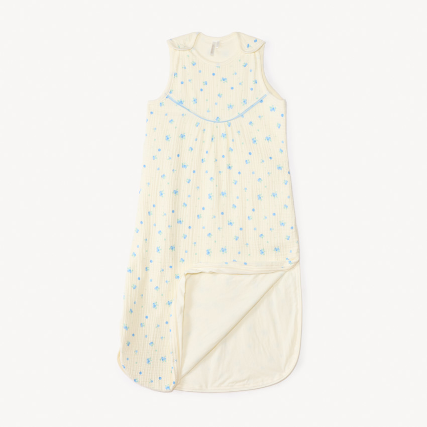 Slaapzak van gaas TOG 1 met bessenprint voor meisjesbaby's 