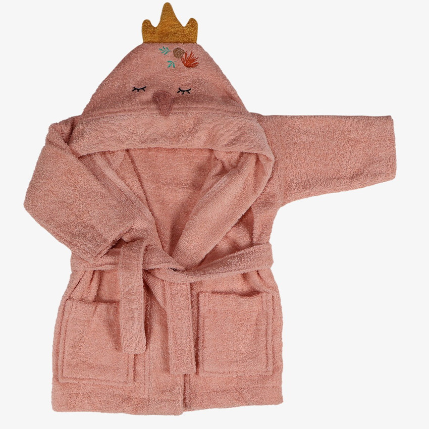 Peignoir de bain Cygne Ivy 0-1an 