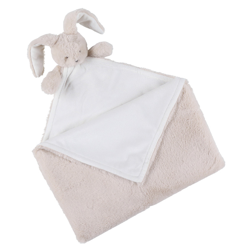 Mijn eerste dekentje 50x50cm Moka 