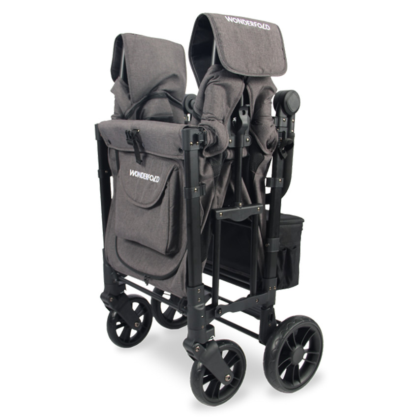 Poussette Chariot W2 Elite Charcoal Gris 