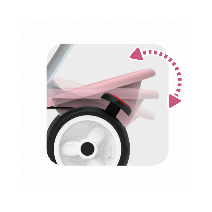 Tricycle Baby Balade Plus - Rose  