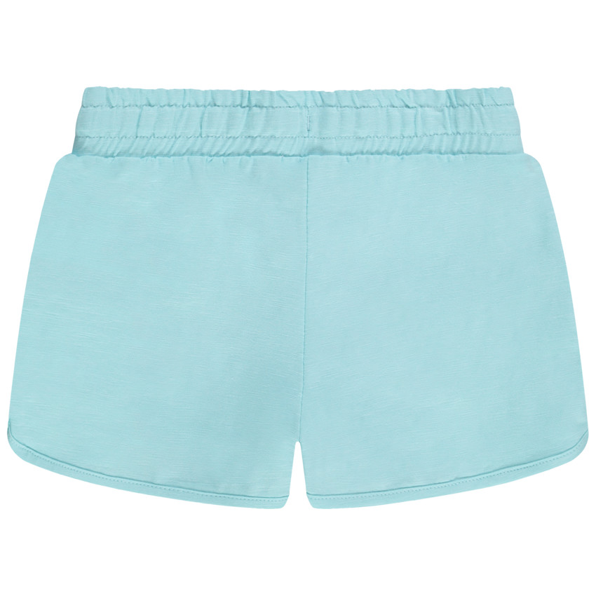 Short in effen jersey voor meisjes 