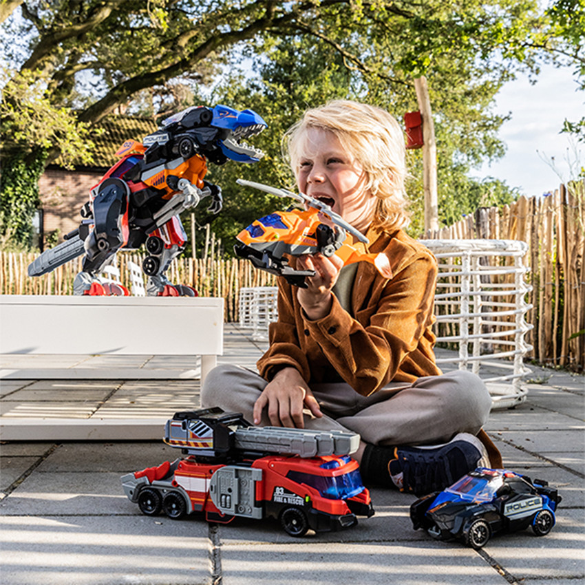 Switch & Go Dinos Trio, le méga T-Rex SOS 3 en 1 