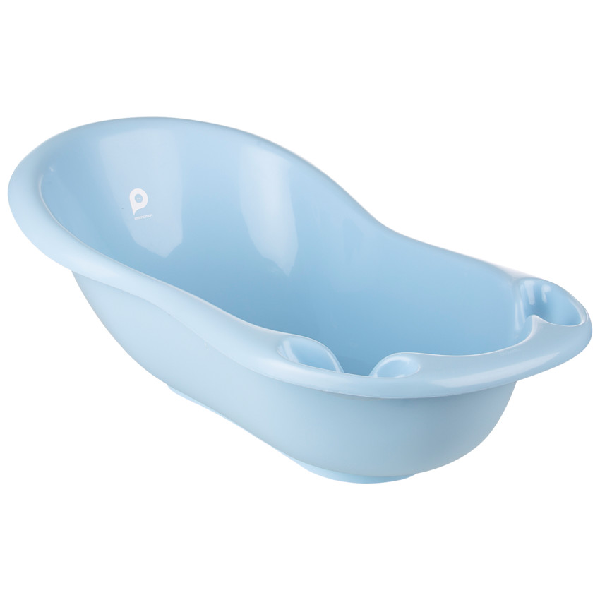 Baignoire avec bouchon - Bleu clair 