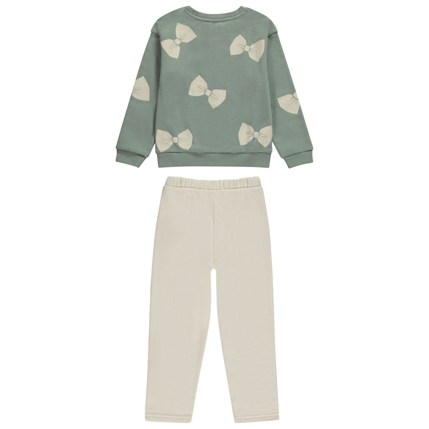 Jogging fleece met knopen voor meisjes 