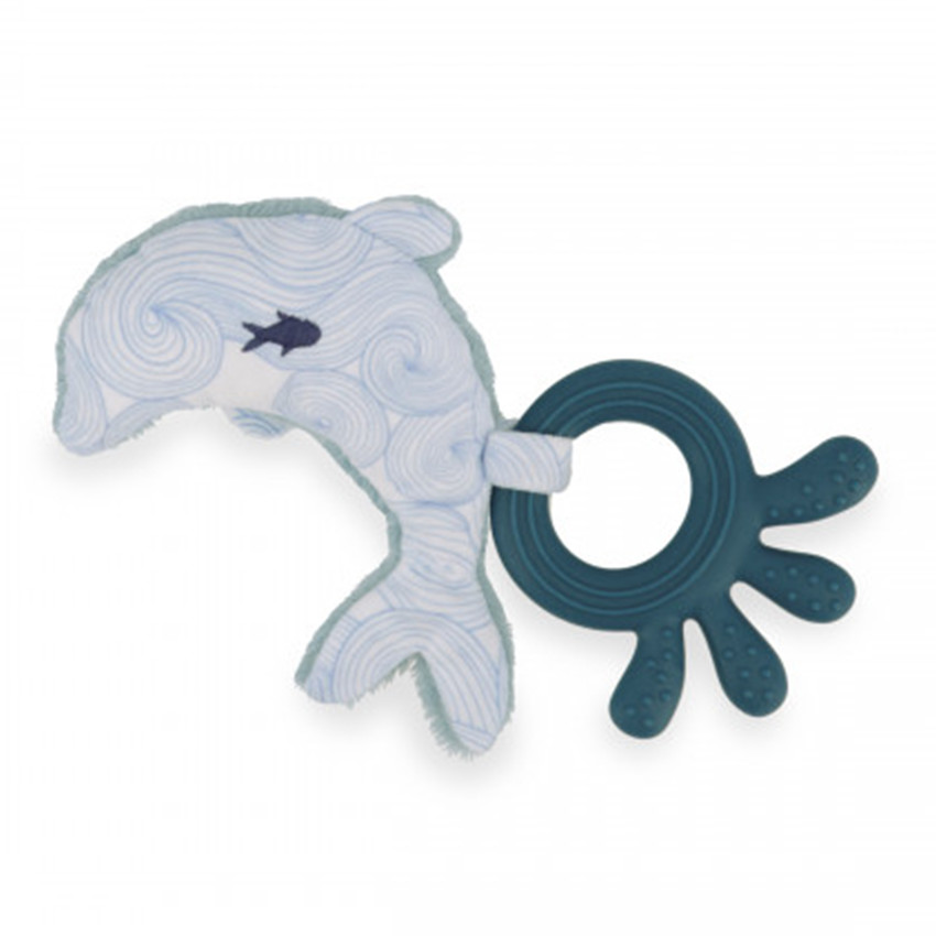 Anneau de dentition silicone Dauphin 
