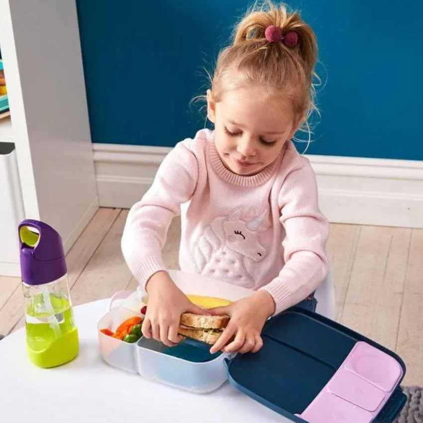 Boîte à lunch plusieurs compartiments Vert Emeraude 