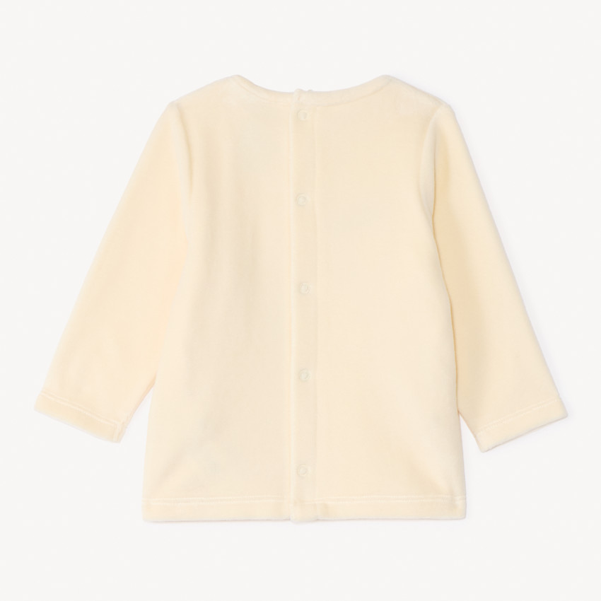 Pyjama en velours Winnie Disney pour bébé garçon avec finitions différentes selon l'âge 