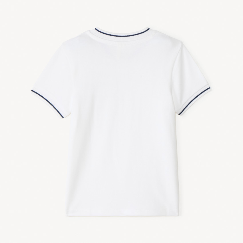 Polo met korte mouwen en teddy kraag voor baby jongen 