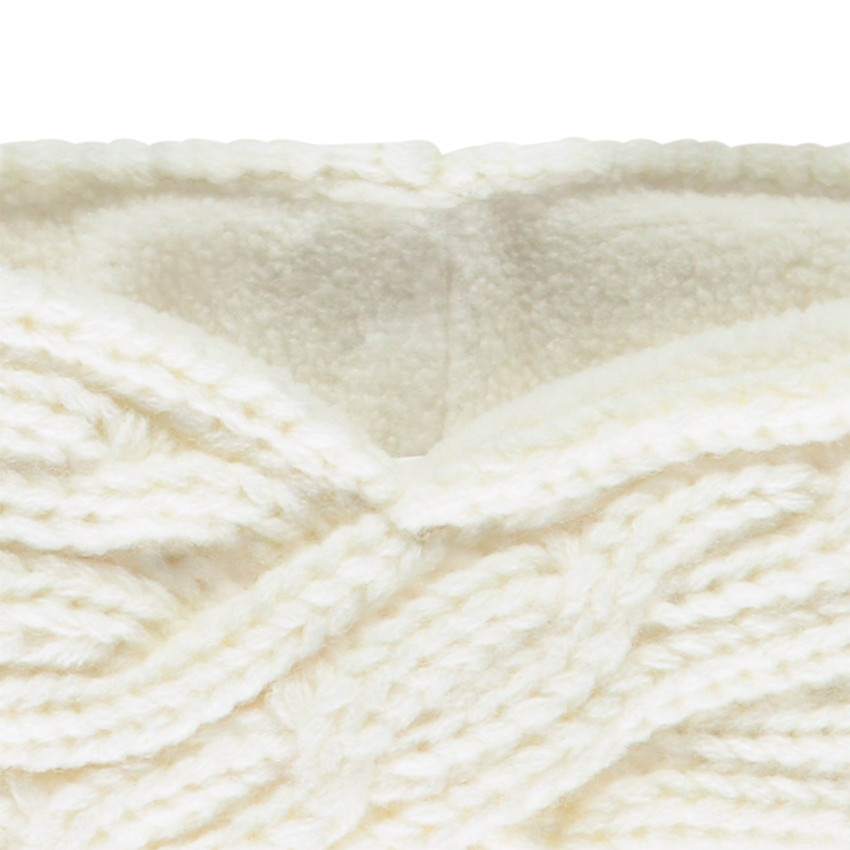 Hoge hoofdband in gebreid microfleece voor meisjes 