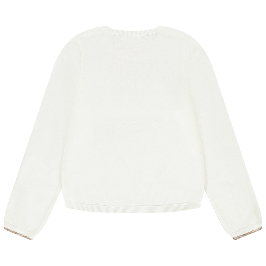 Bedrukte trui met lovertjes voor meisjes 