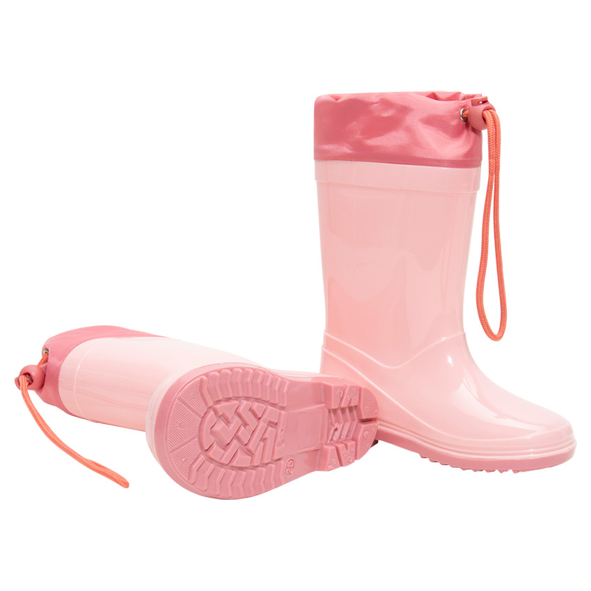 Bottes de pluie avec col imperméable et print Smiley Baby pailleté du 20 au 23 