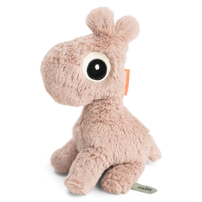 Peluche câlin Bestie 26cm Raffi Rose 