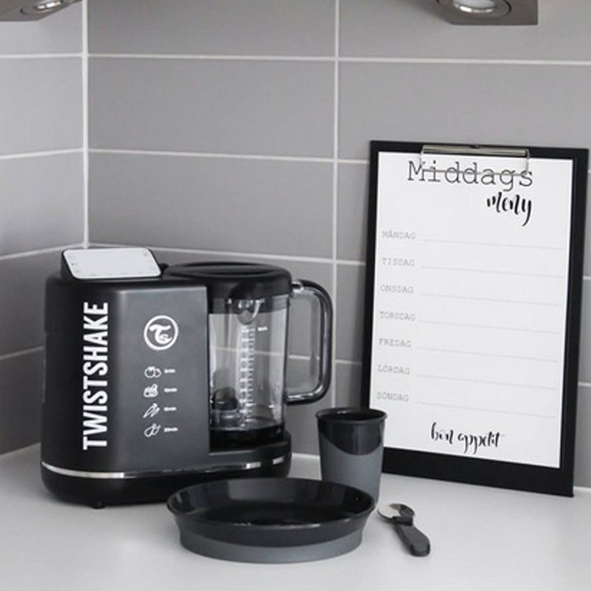 ROBOT CULINAIRE POUR BEBE 6 FONCTIONS - NOIR 