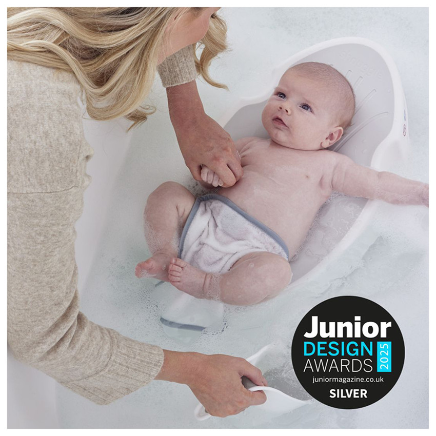 Réducteur et Transat de bain Nouveau-nés Eucalyptus 