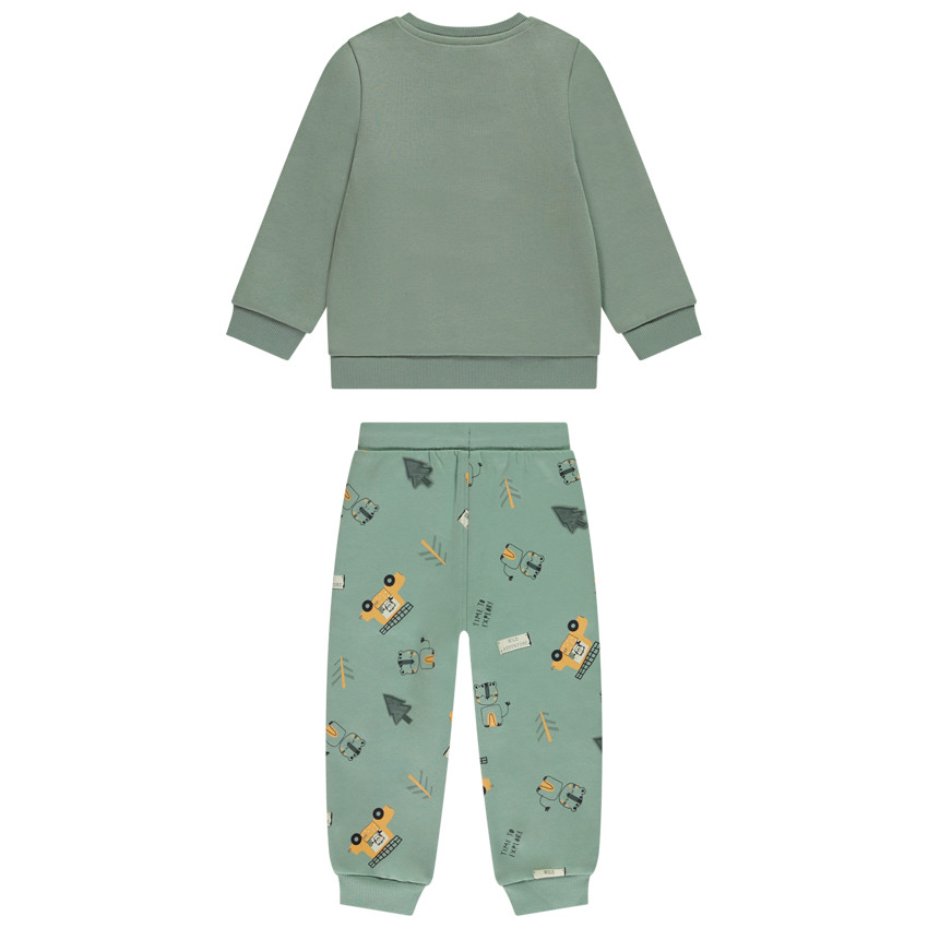 Ensemble jogging motif lion en safari pour bébé garçon 