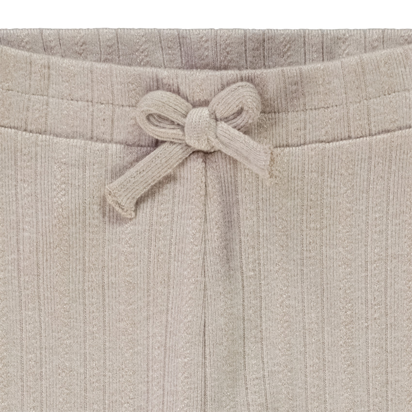 Caleçon en jacquard avec noeud fantaisie pour fille 