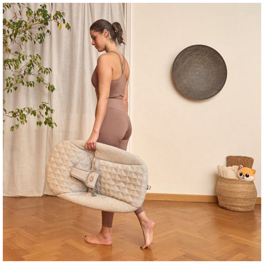 Wipstoel Zen Wave Wooden Grijs 