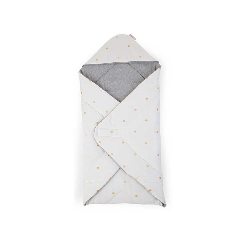 Nid d'ange 75 x 75 x 2 cm - Gold dots 