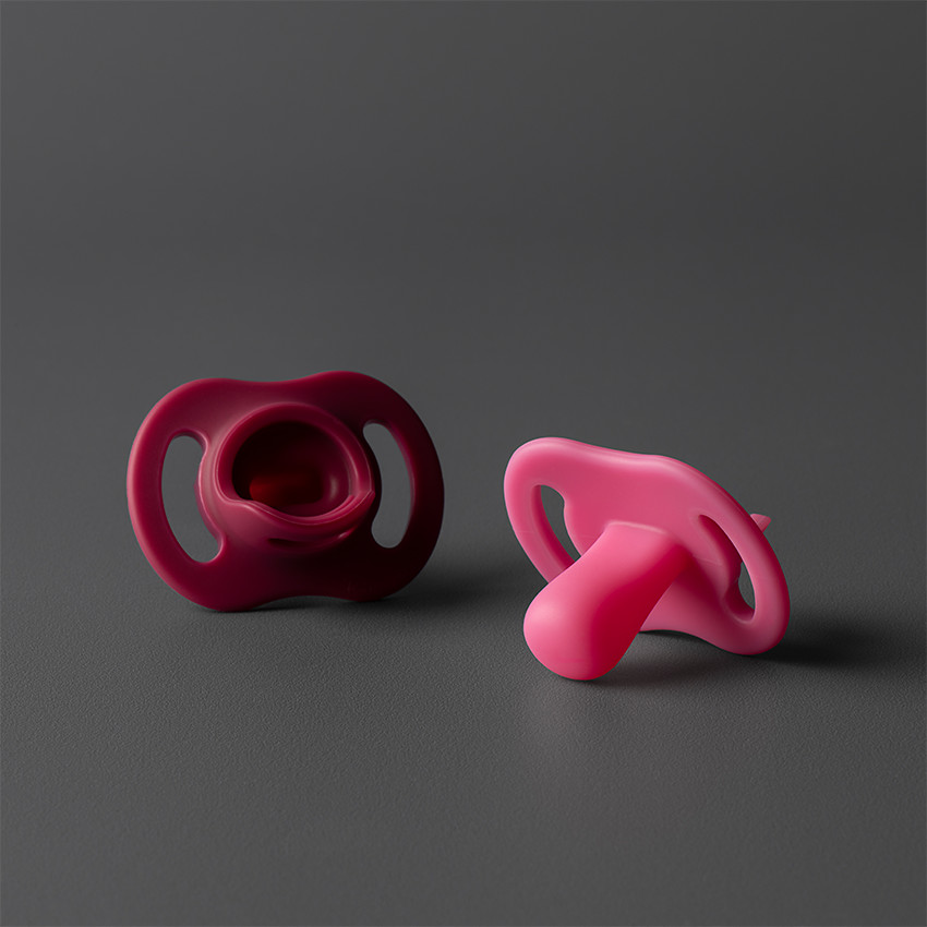 SUCETTE SILICONE PACK DE 2 SUCETTES ULTRA LÉGÈRE TOUJOURS EN PLACE - 6/18M 
