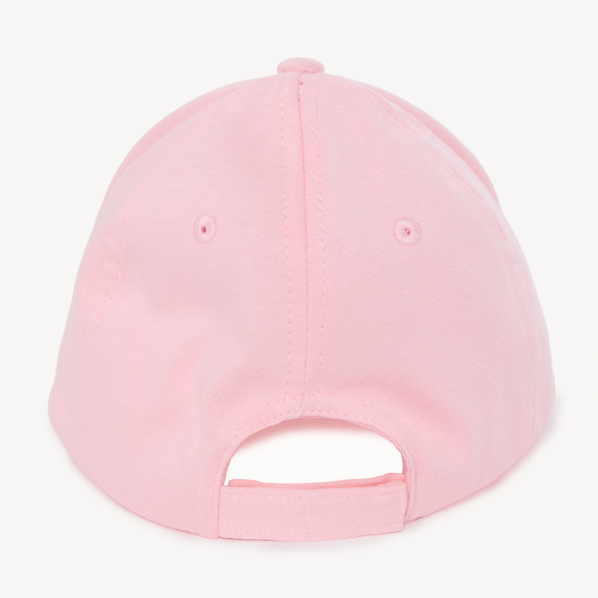 Muts van fleece met bouclépatches voor meisjesbaby's 