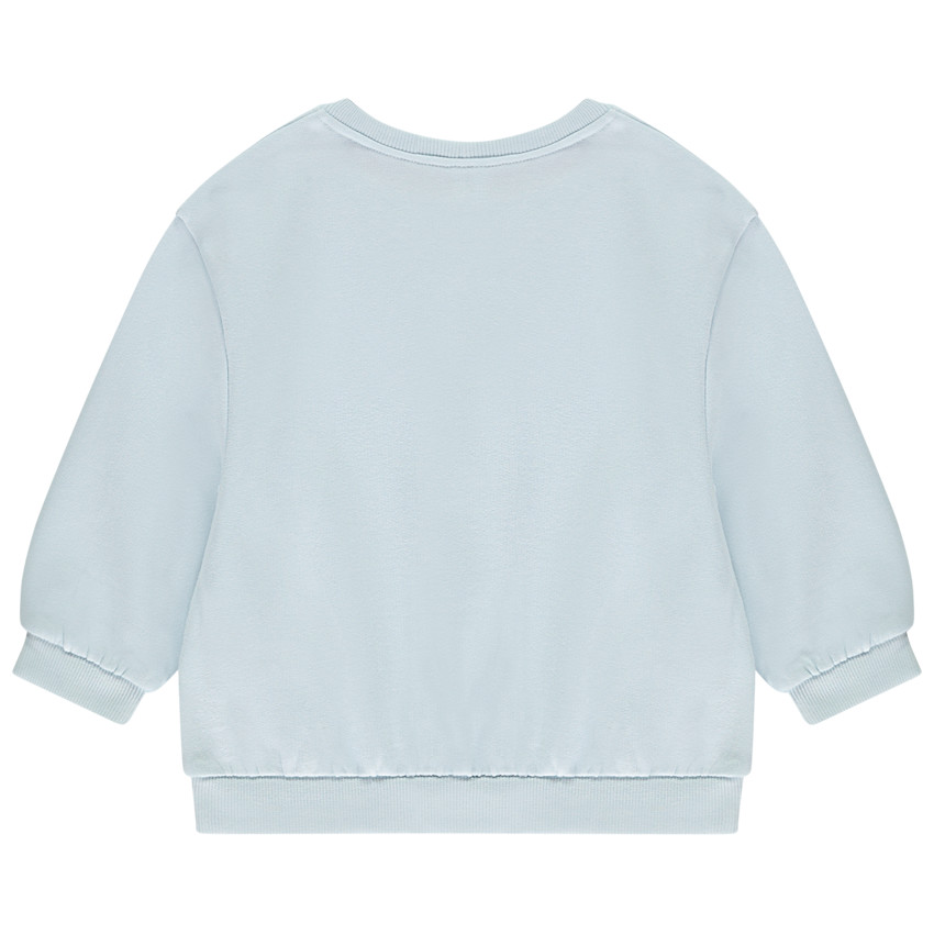 Fleece sweatshirt oversize voor meisjes 