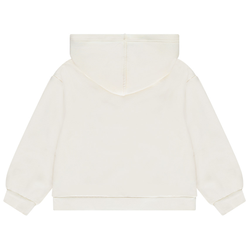 Sweat à capuche avec étoiles en strass pour fille 