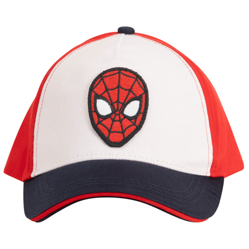 Tricolore pet patch Spider-Man Marvel voor jongen 