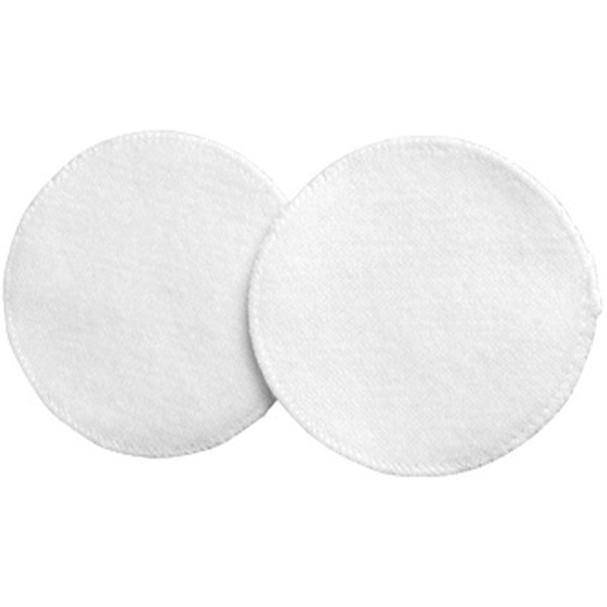 Coussinets d'allaitement lavables 6pcs coton blanc 